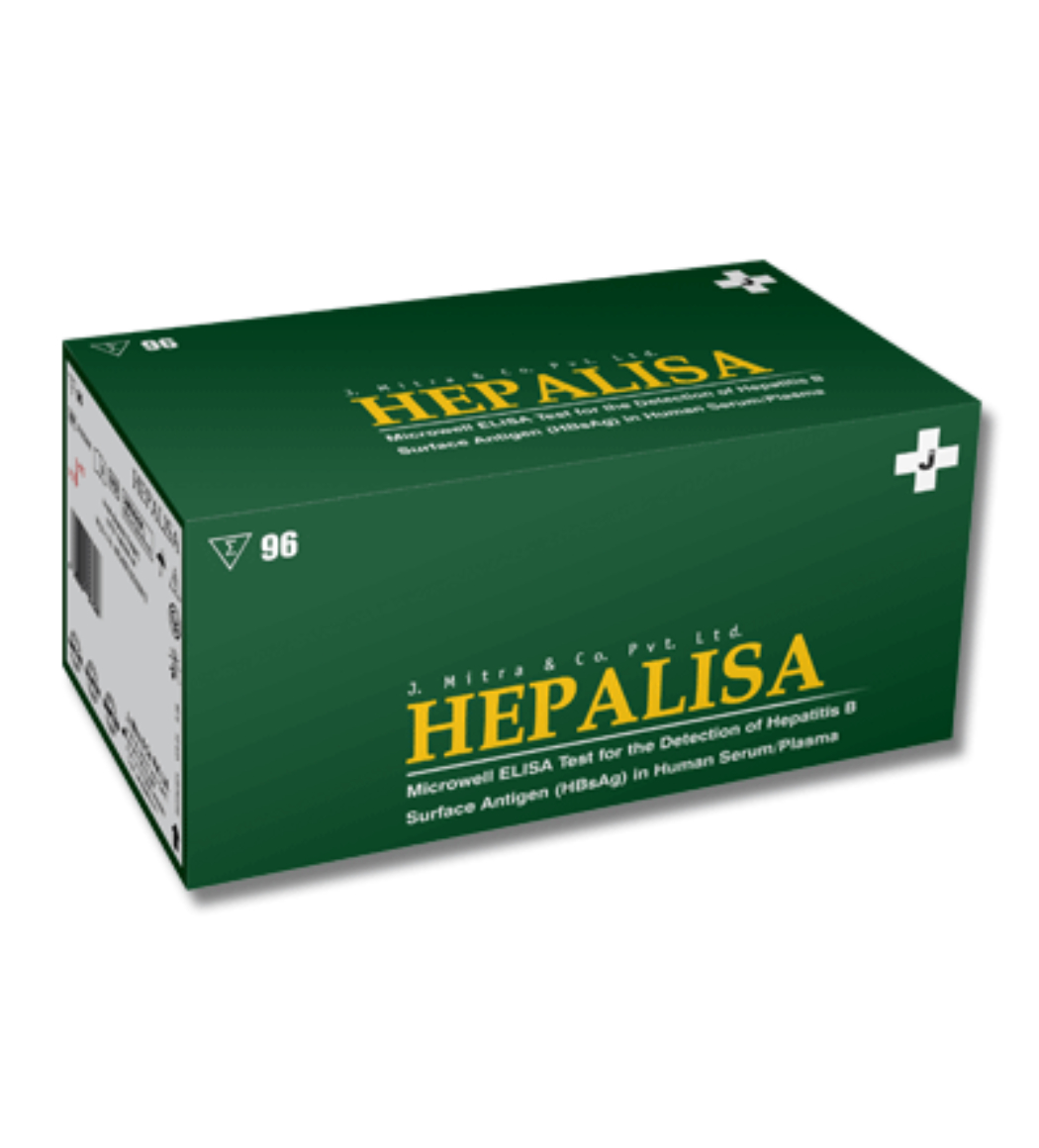 J Mitra Hepacard Microlisa Elisa Test Kit